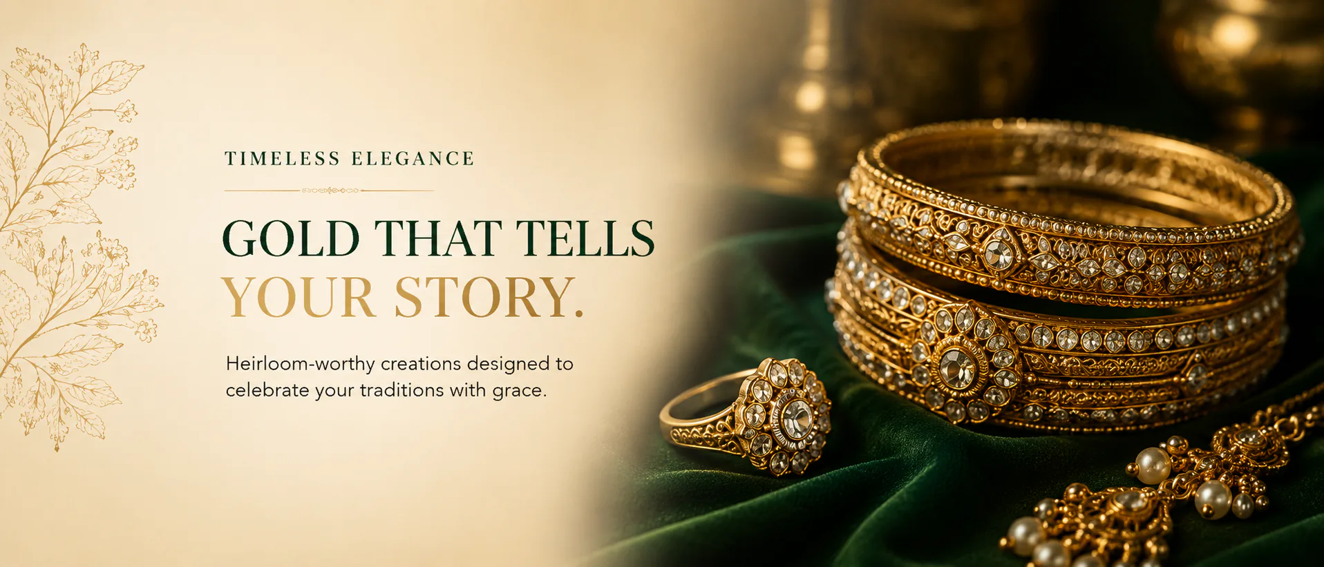 Ponkudam gold and diamond jewellery collection